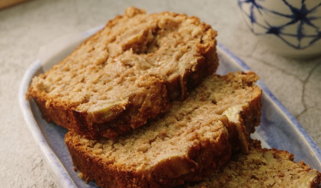 Bananenbrood met speculaas